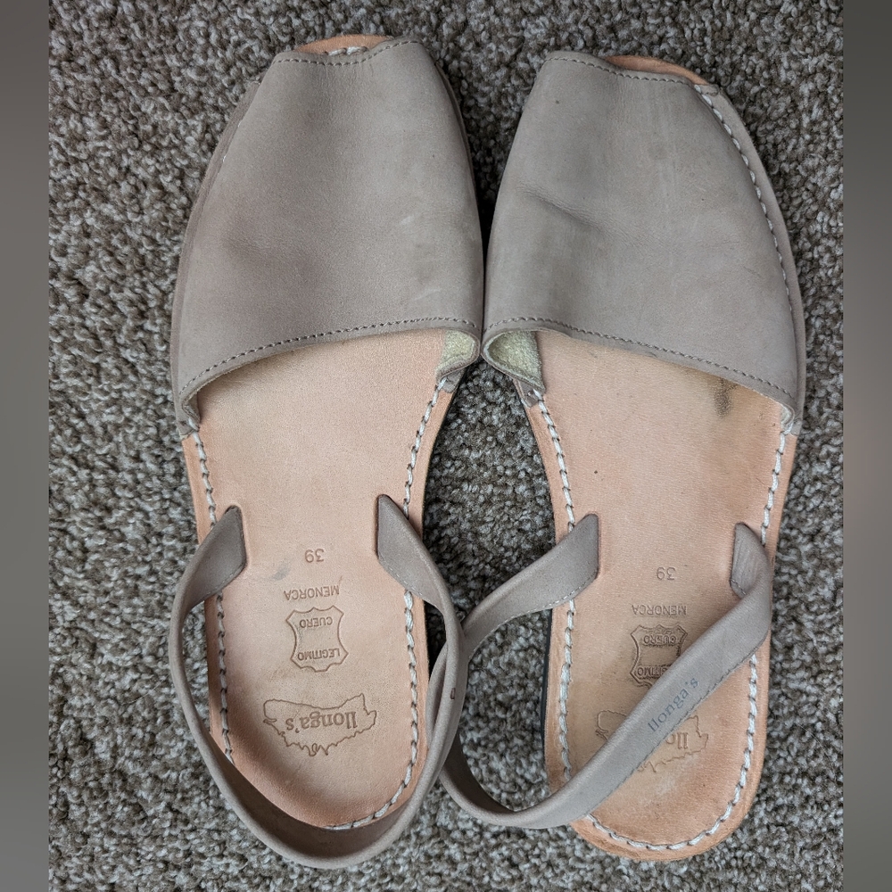 Authentic Menorca Spanish sandals avarcas 39